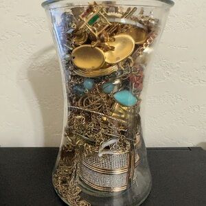 Lot of Gold Tone Costume Jewelry